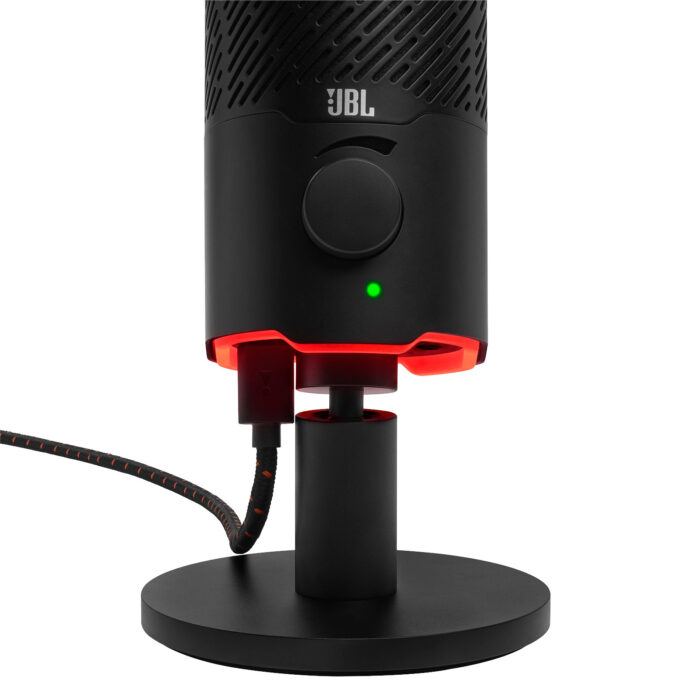 JBL Quantum Stream mikrofon, USB, črn - Image 5