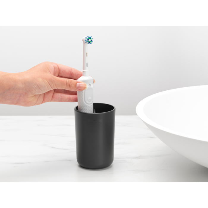 Brabantia držalo za zobne ščetke sivo - Image 6