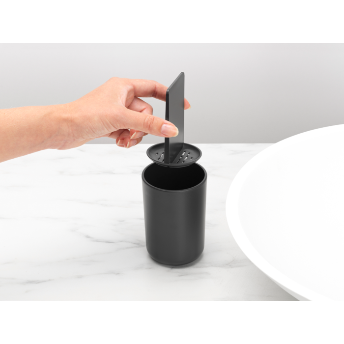 Brabantia držalo za zobne ščetke sivo - Image 5