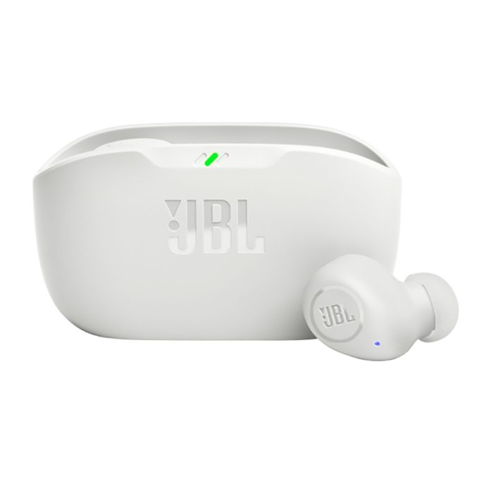 JBL Wave Buds BT5.2 In-ear slušalke z mikrofonom, bela