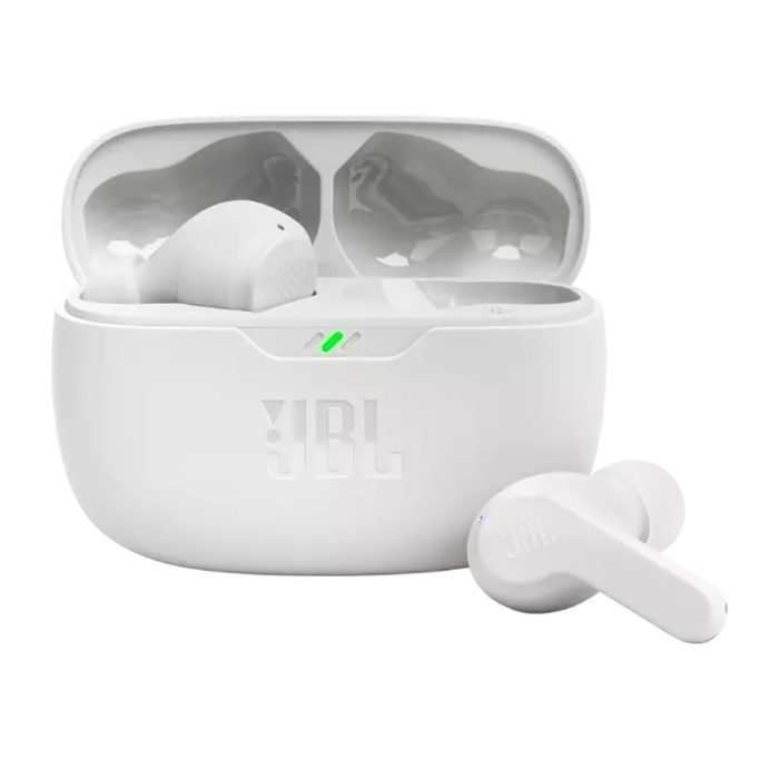 JBL Wave Beam BT5.2 In-ear slušalke z mikrofonom, bela
