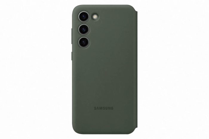 SAMSUNG GALAXY S23+ SMART VIEW WALLET CASE KHAKI - Image 3