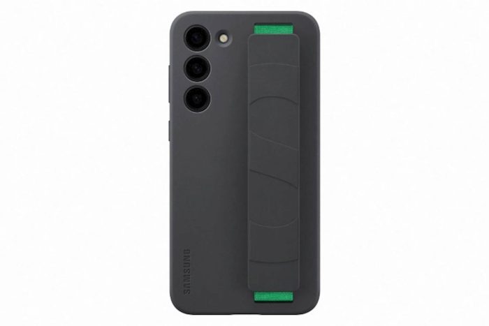 SAMSUNG GALAXY S23+ SILICONE GRIP CASE BLACK