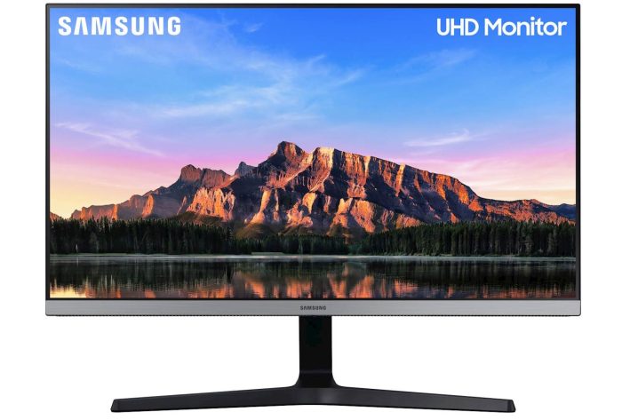 Monitor Samsung U28R550UQRX, 28", IPS, 16:9, 3840x2160, 2x HDMI, DP, VESA