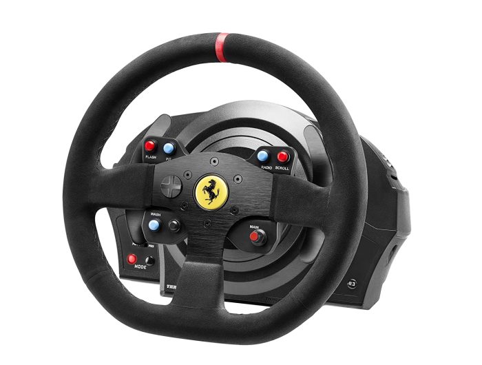 THRUSTMASTER T300 FERRARI INTEGRAL RACING WHEEL ALCANTARA EDITION - Image 5