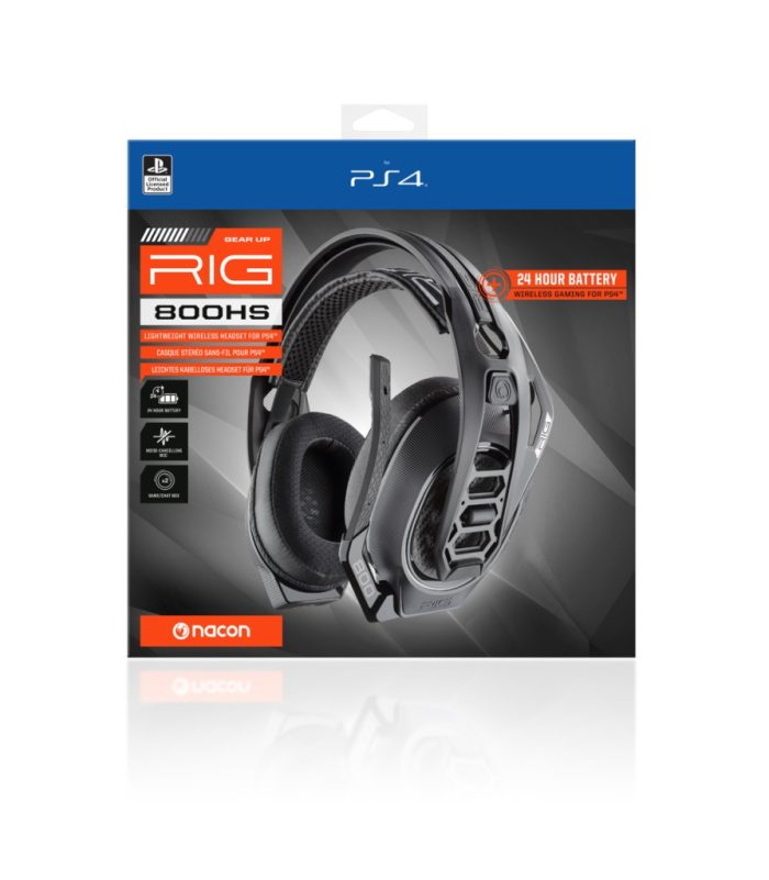 Nacon | RIG 800HS PS4 V2 brezžične gaming stereo slušalke za PS4/PS5 - Image 5