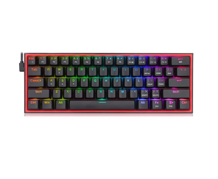 REDRAGON FIZZ RAINBOW K617 MEHANSKA TIPKOVNICA