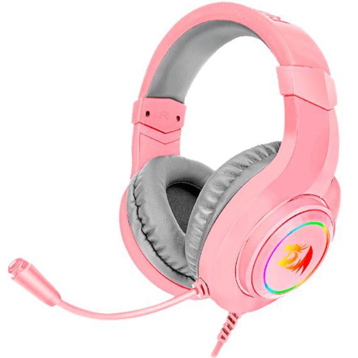 REDRAGON HYLAS PINK H260 RGB SLUŠALKE - ROZA