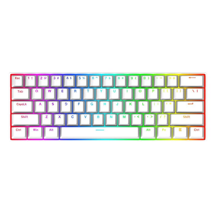 REDRAGON DRAGONBORN K630 RGB MEHANSKA TIPKOVNICA, BELA