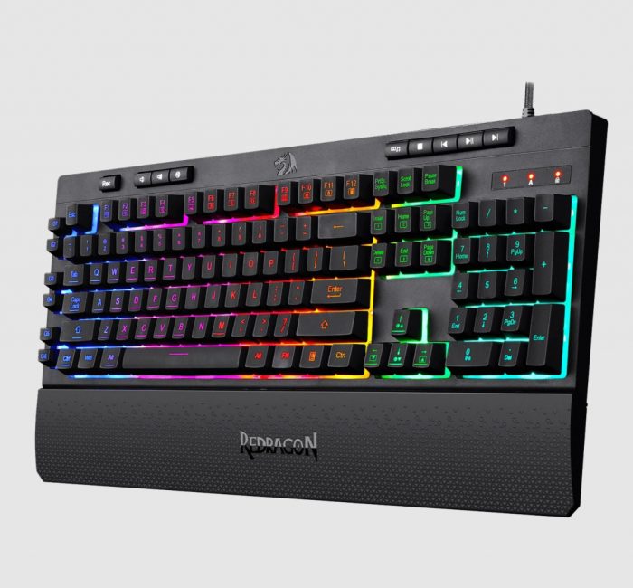 REDRAGON SHIVA K512 RGB TIPKOVNICA, ČRNA - Image 4