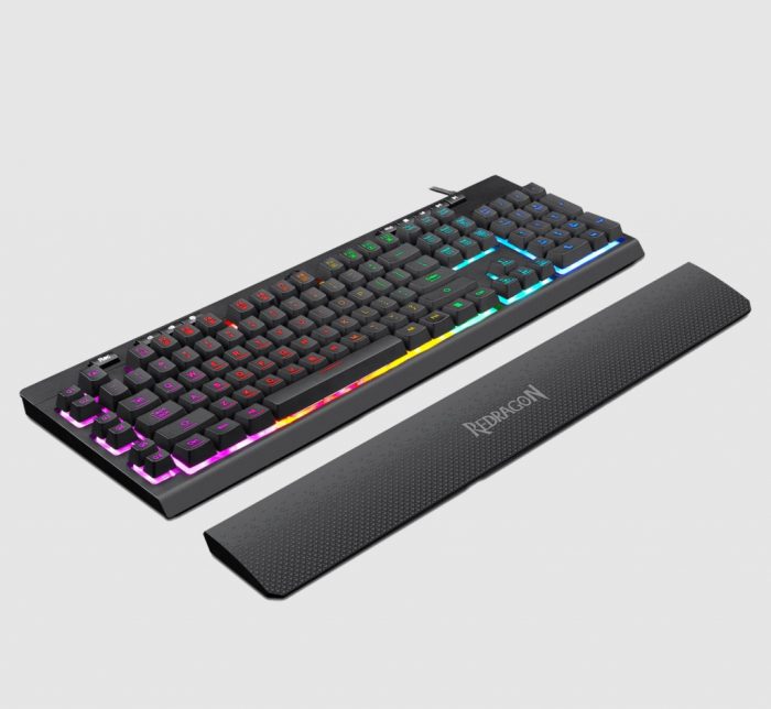 REDRAGON SHIVA K512 RGB TIPKOVNICA, ČRNA - Image 5
