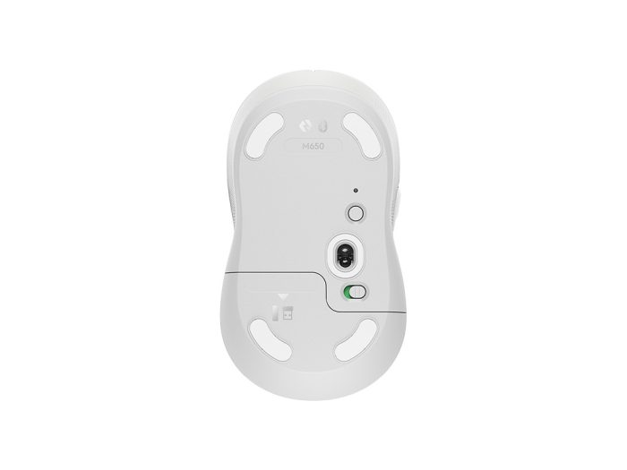 Logitech miška Signature M650, velikost M, Bluetooth, bela - Image 4