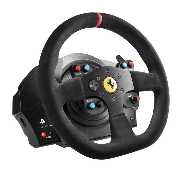 THRUSTMASTER T300 FERRARI INTEGRAL RACING WHEEL ALCANTARA EDITION - Image 3