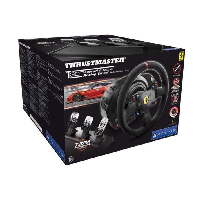 THRUSTMASTER T300 FERRARI INTEGRAL RACING WHEEL ALCANTARA EDITION - Image 6