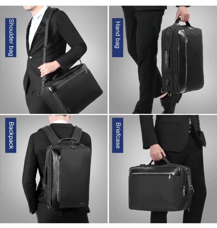 TORBA 3v1 TIGERNU  T-B3639 BLACK 15.6 RAČUNALNIK 15.6" GRAY - Image 6