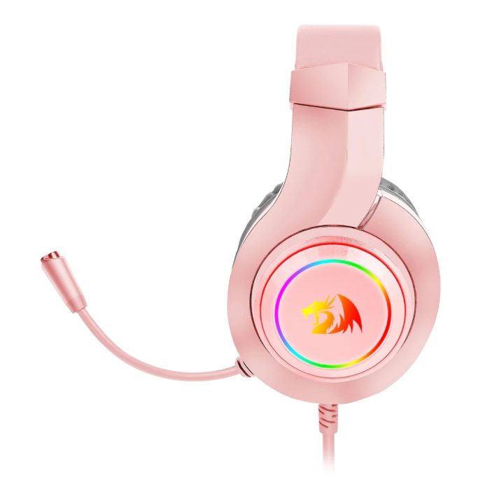 REDRAGON HYLAS PINK H260 RGB SLUŠALKE - ROZA - Image 4