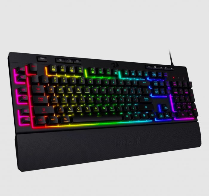 REDRAGON SHIVA K512 RGB TIPKOVNICA, ČRNA - Image 3