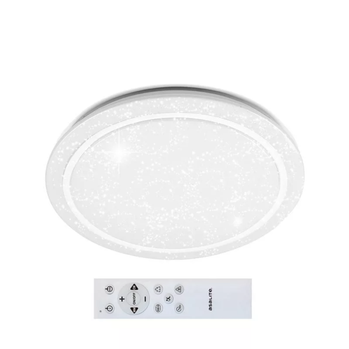 Asalite LED stropna svetilka MIA 50W 3000K/4000K/6500K, 3500 lumnov okrogla