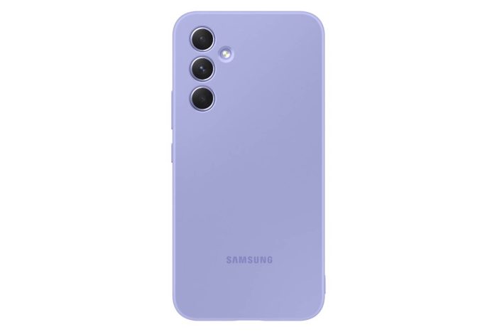 SAMSUNG GALAXY A54 SILICONE CASE BLUEBERRY