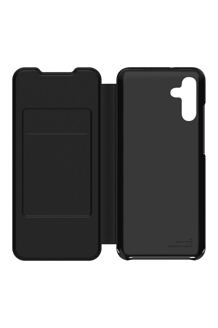 SAMSUNG GALAXY A34 WALLET FLIP CASE BLACK - Image 3