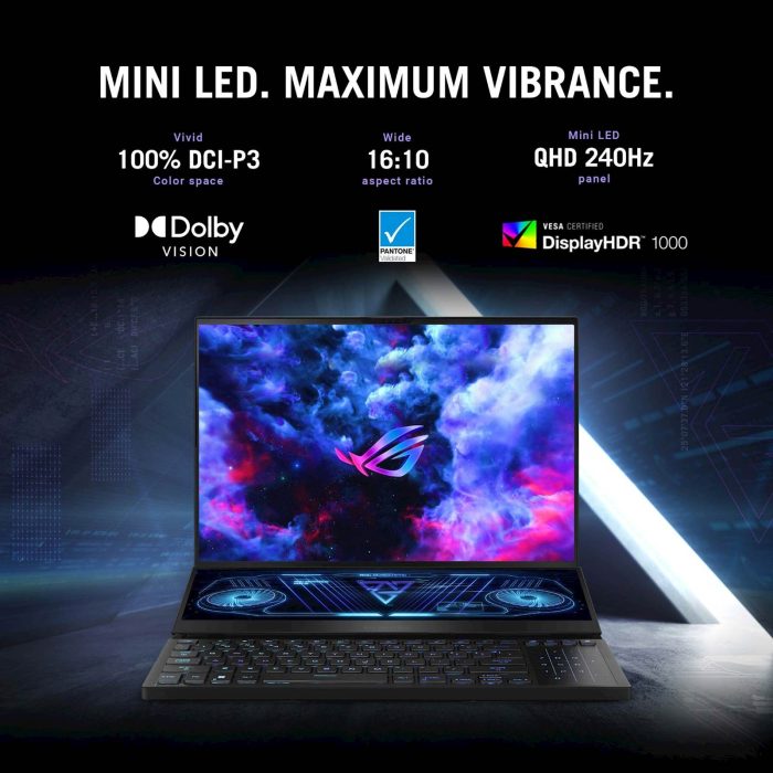 ASUS ROG Zephyrus Duo 16 GX650PZ-NM014X Ryzen 9 7945HX/32GB/1TB/16"QHD+ MiniLED - slika 5