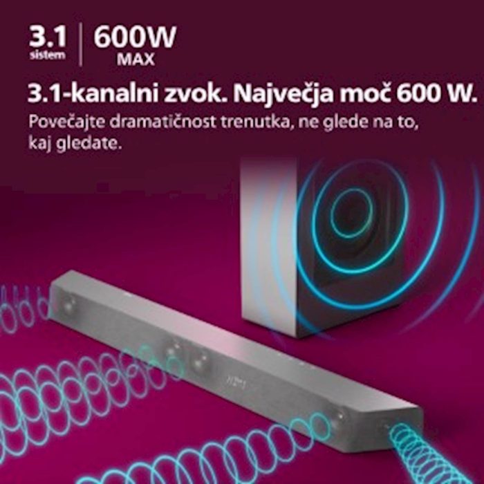 Soundbar Philips TAB8507B - Image 4