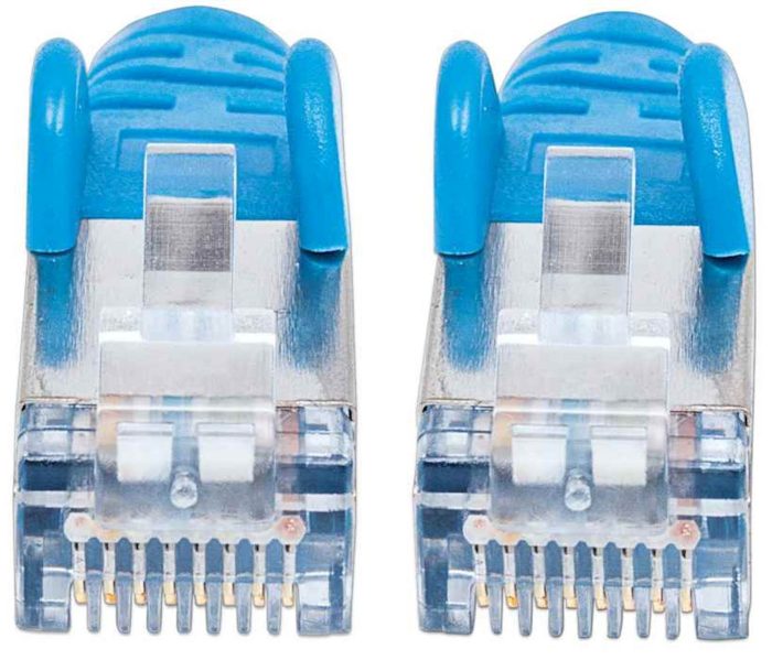 Mrežni kabel Intellinet 0,5m Cat6A moder - Image 4