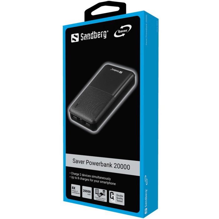Sandberg Saver Powerbank 20000 mAh prenosna baterija - Image 3