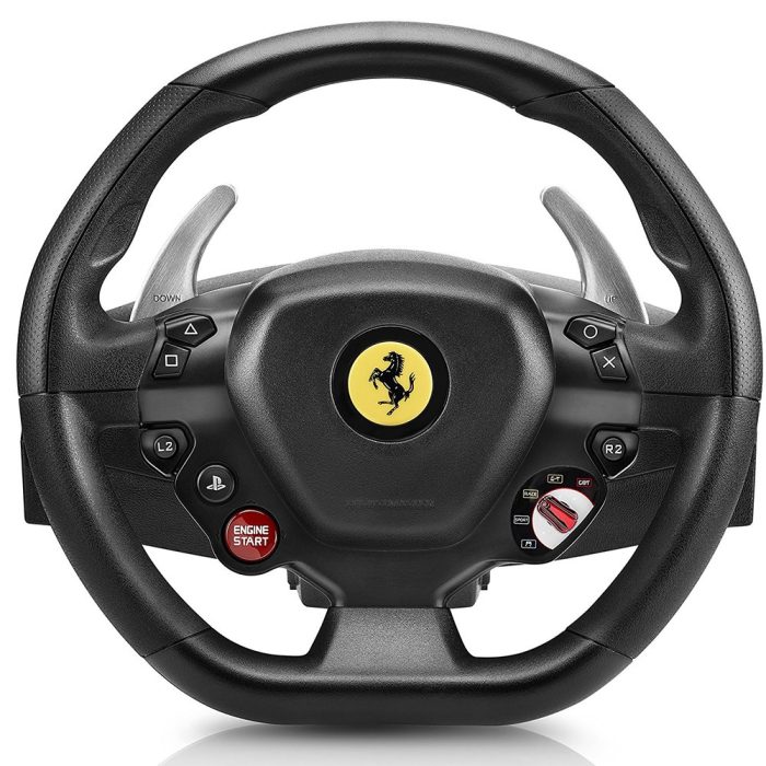 THRUSTMASTER T80 FERRARI 488 GTB EDITION RACING WHEEL PC/PS4/PS5 - Image 4