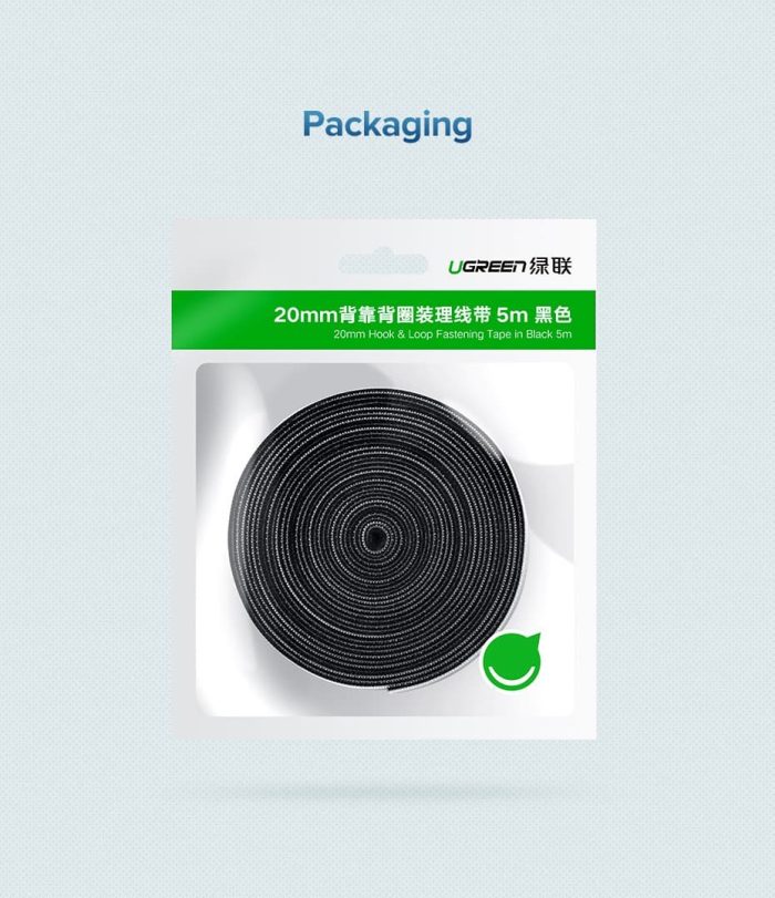 Ugreen organizator kablov 5m - polybag - Image 4
