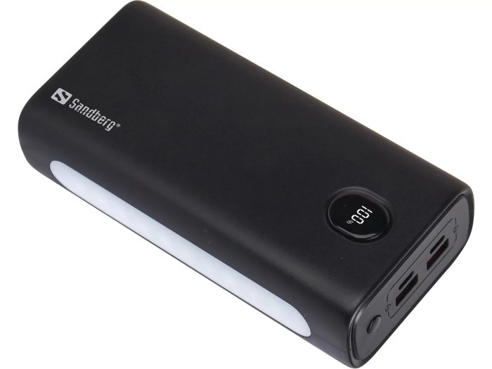 Sandberg Powerbank USB-C PowerDelivery 20W 30.000mAh prenosna polnilna baterija - slika 3