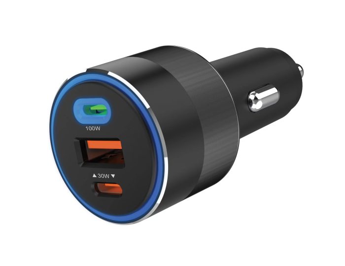 Sadberg avtomobilski polnilnik 3in1 130W USB-C PowerDelivery - Image 5