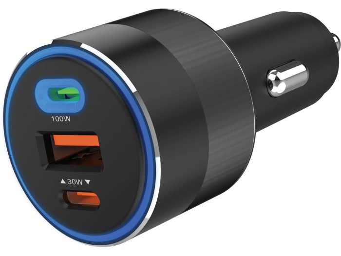Sadberg avtomobilski polnilnik 3in1 130W USB-C PowerDelivery - Image 6