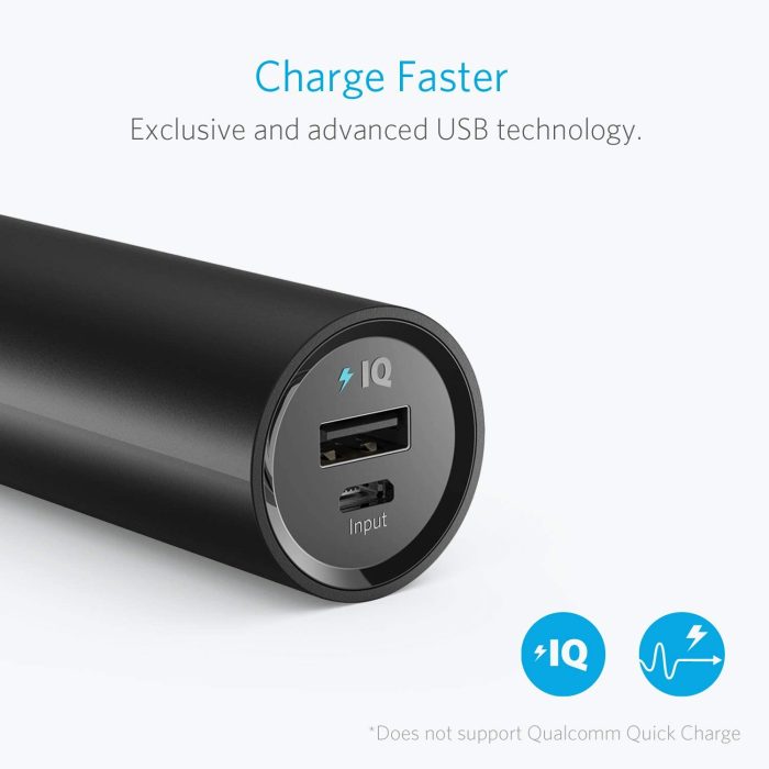 Anker prenosna baterija PowerCore 5.000mAh črna - slika 4