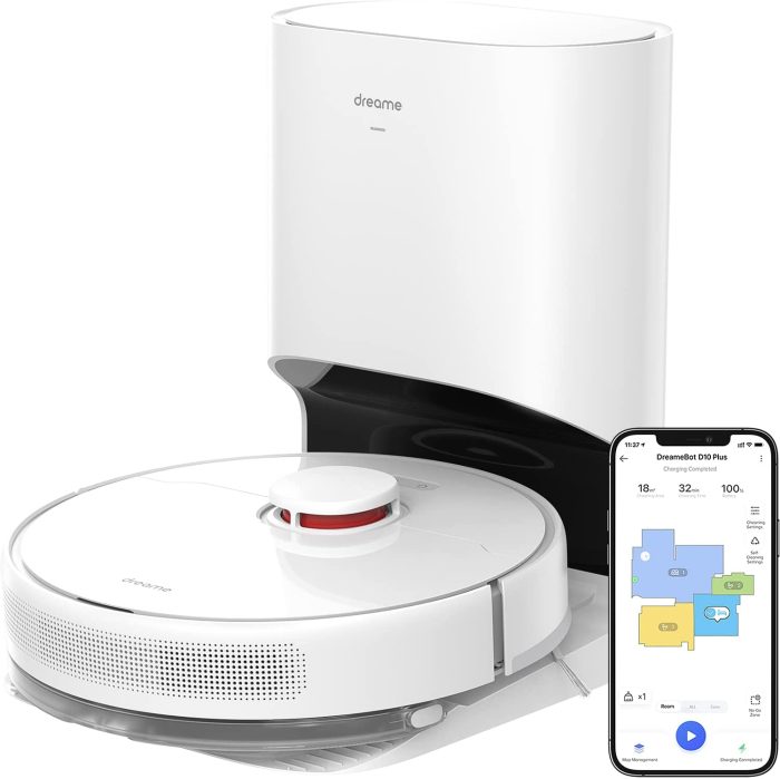 Dreame D10 Plus robotski sesalnik s samopraznilno postajo - slika 5