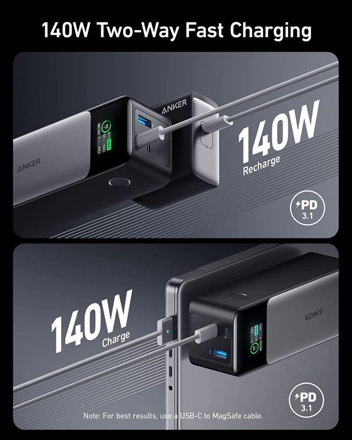 Anker prenosna baterija PowerCore 737 140W - Image 3