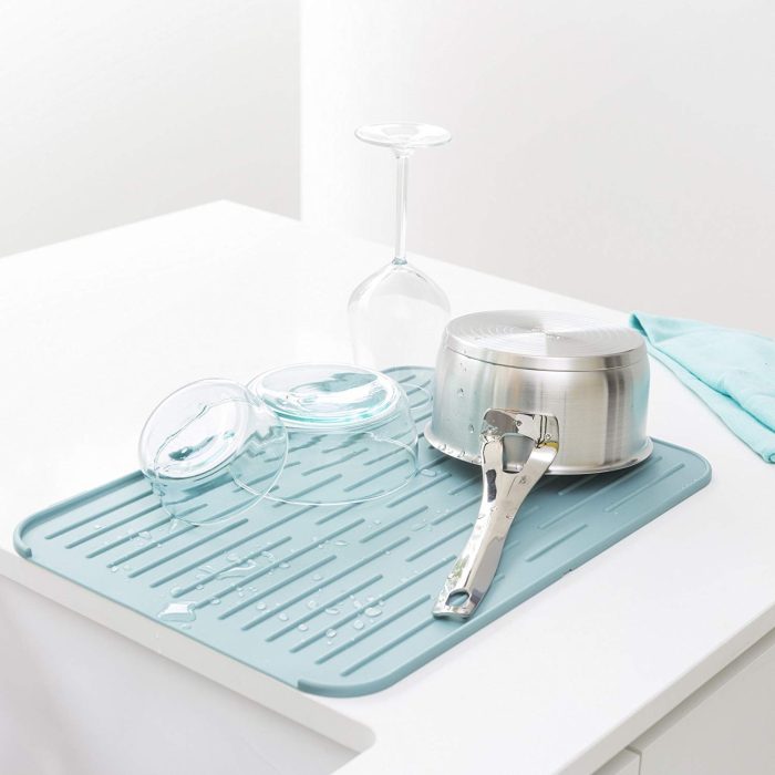 Brabantia silikonska podloga za sušenje posode mint - Image 4