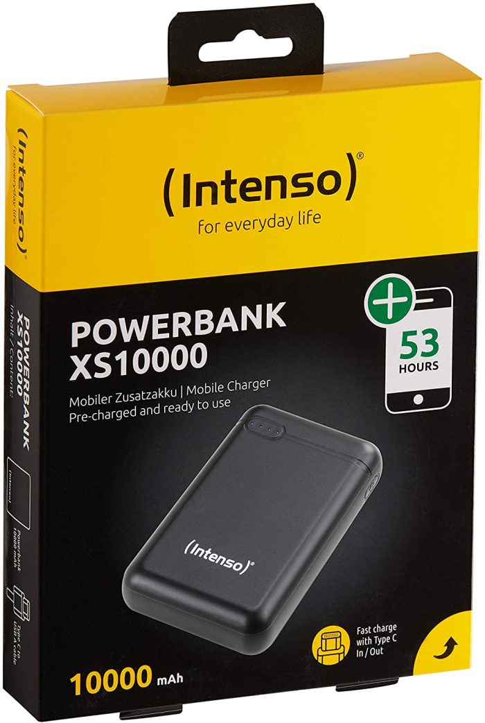 Intenso XS 10000mAh prenosna baterija - Črna - Image 5