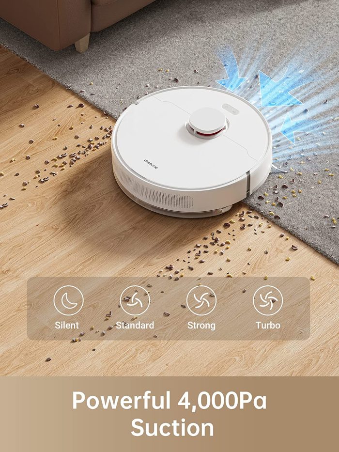 Dreame D10 Plus robotski sesalnik s samopraznilno postajo - slika 3