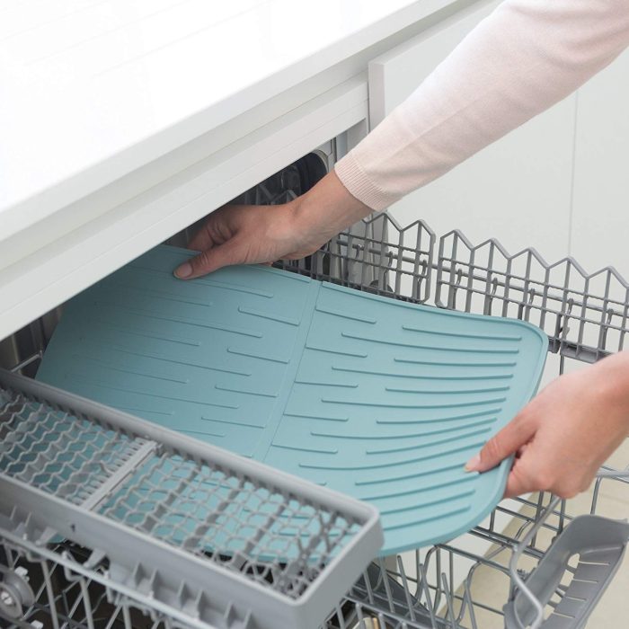 Brabantia silikonska podloga za sušenje posode mint - Image 6