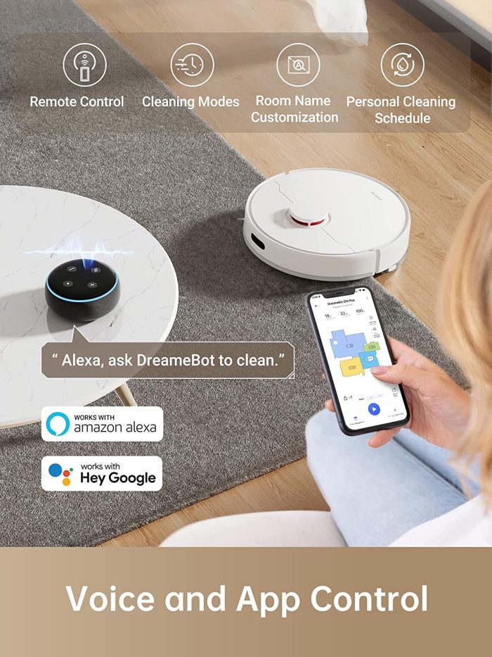 Dreame D10 Plus robotski sesalnik s samopraznilno postajo - slika 6