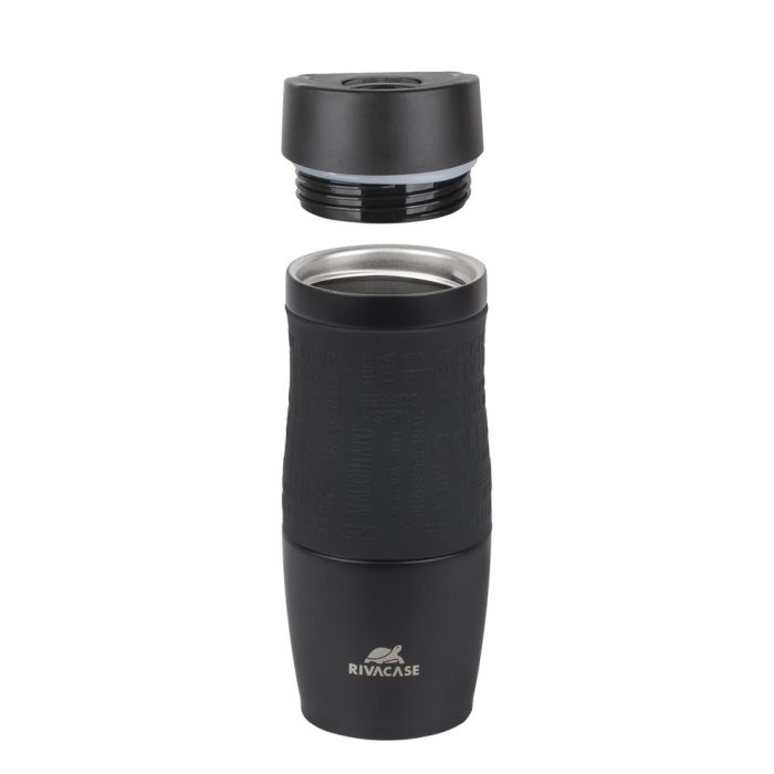 RivaCase črn termo potovalni lonček 90345BM, 0.38L - slika 4