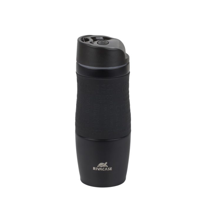 RivaCase črn termo potovalni lonček 90345BM, 0.38L - slika 3