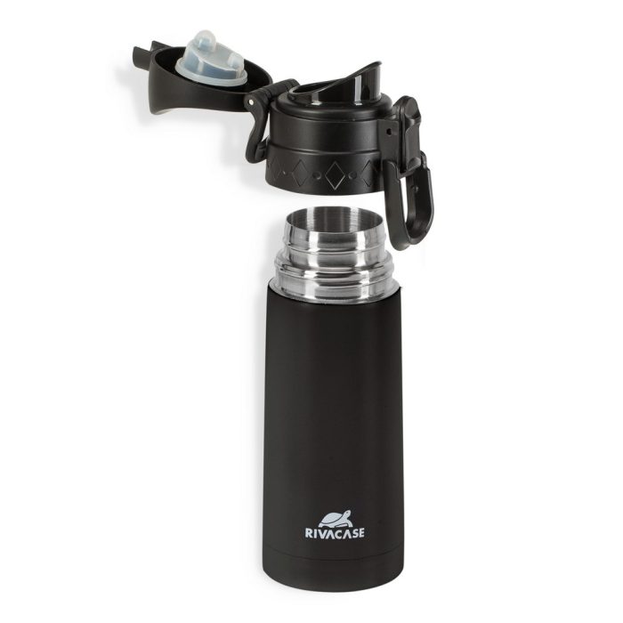 RivaCase črna vakumska termovka 90351BK, 0.35L - Image 3
