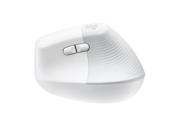 Logitech Miška Lift Vertical Ergonomic, bela - slika 6
