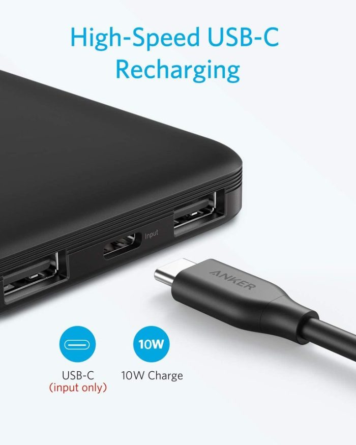 Anker Prenosna baterija PowerCore Wireless 10.000 mah z brezžičnim - slika 3