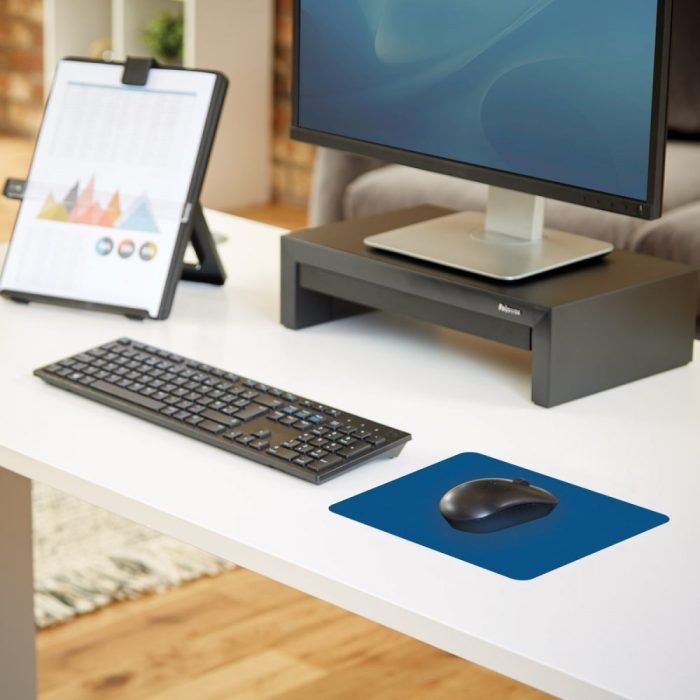 Fellowes BASIC podloga za miško, modra - Image 3