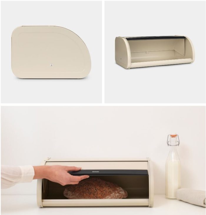 Brabantia posoda za kruh črna 333460 - Image 3
