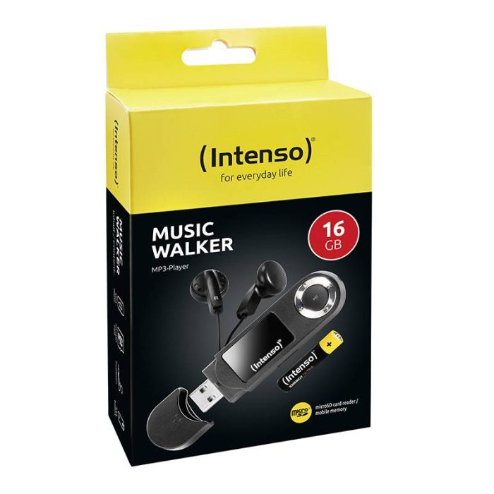 Intenso MP3 predvajalnik Music Walker 16GB - črn - Image 4