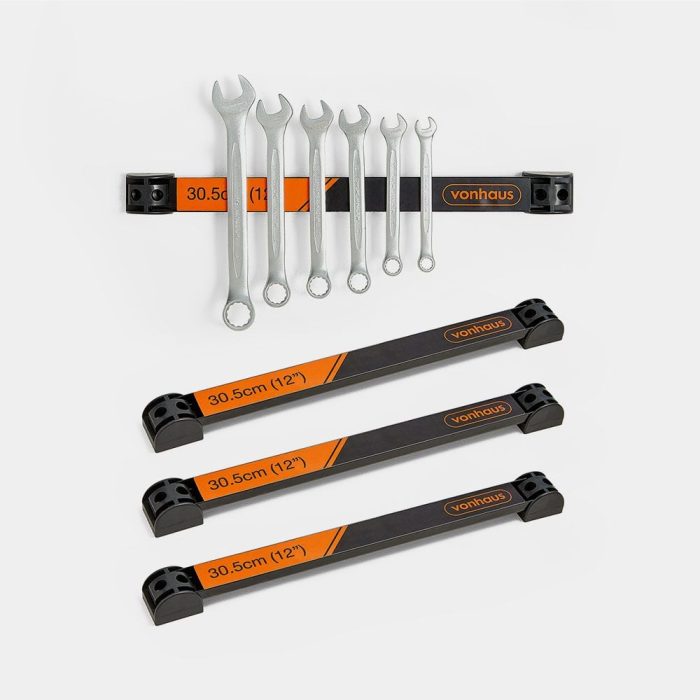 VonHaus magnetni nosilec za orodja 30cm 4 kosi